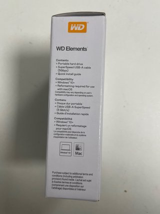 Disco Duro Externo WD Elements 1TB