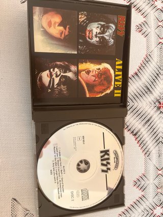 KISS ALIVE II CD FAT BOX Hard Rock