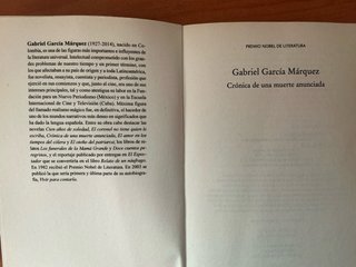 Crónica de una muerte anunciada