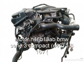 Motor n46b18ab bmw serie 3 compact (e46) 1.8 16v (