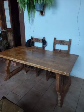 Mesa Castellana Madera Rústica