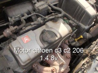 Motor citroen c3 c2 206 1.4 8v