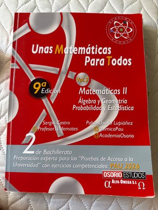 Unas matemáticas para todos
