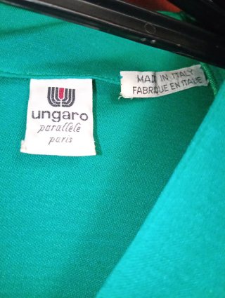 Vestito Ungaro Parallele Paris vintage chic