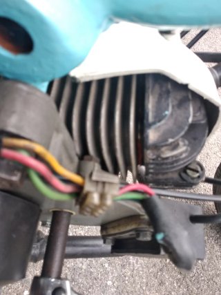 Motor Vespino admisión rotativa