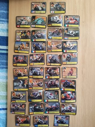 Lote Cromos Vintage Super MOTO 16