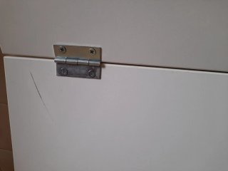 Escritorio abatible Ikea. Desmontado.