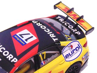 SCALEXTRIC AUDI RS3 LMS #17 DHL NATHANAEL