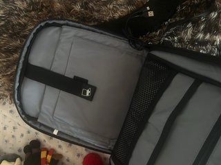 Mochila Herdic Knight Negra Nueva