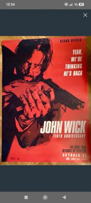Funko Pop! John Wick + poster