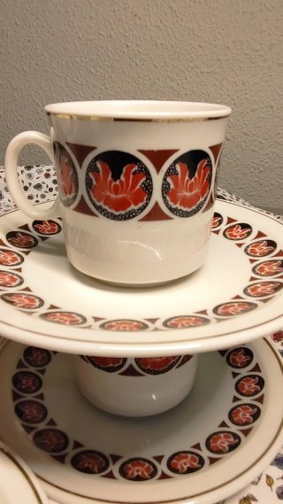 Tazas de porcelana China Diamante / Baoshi