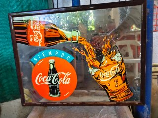 Cartel Publicitario Coca-Cola