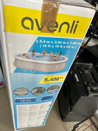 Piscina Autoportante Ovale AVENLI 610x360x122cm