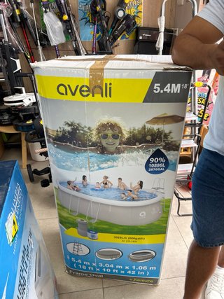 Piscina Autoportante Ovale AVENLI 610x360x122cm