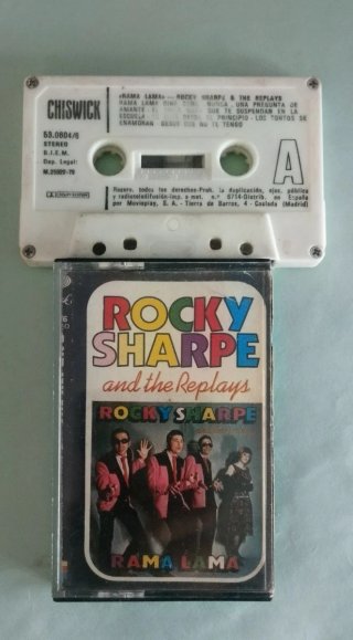 Casete Rocky Sharpe Rama Lama Chiswick