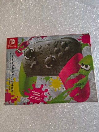 Mando Nintendo Switch Pro Splatoon 2 Edition