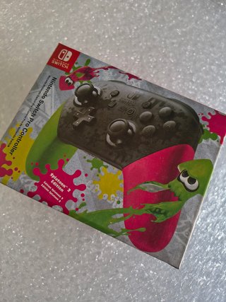 Mando Nintendo Switch Pro Splatoon 2 Edition
