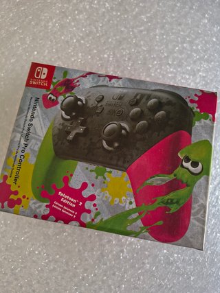 Mando Nintendo Switch Pro Splatoon 2 Edition