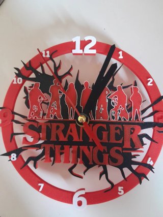 Orologio da parete Stranger Things