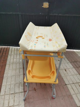 Bañera cambiador bebé