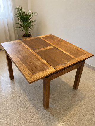 Mesa comedor madera maciza IMPECABLE