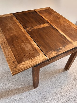 Mesa comedor madera maciza IMPECABLE