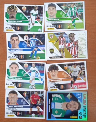 55 Cromos ADRENALYN + 75 Cromos Varios