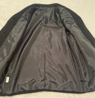 Chaquetón Negro Mujer Talla 42