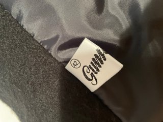 Chaquetón Negro Mujer Talla 42
