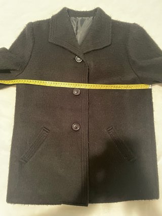 Chaquetón Negro Mujer Talla 42