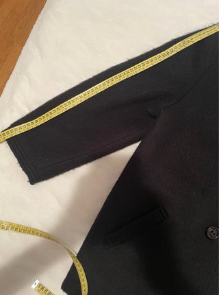 Chaquetón Negro Mujer Talla 42