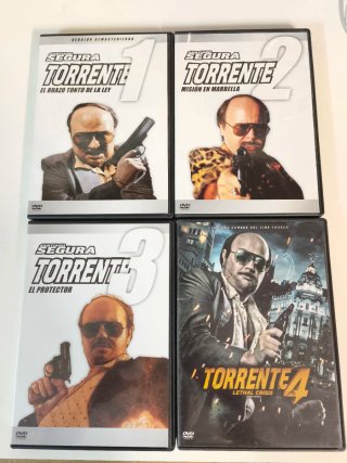 Torrente La Saga 1-4 DVD