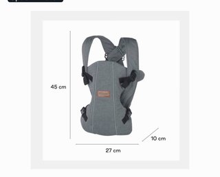 Mochila Portabebés Jané Gris sin usar.