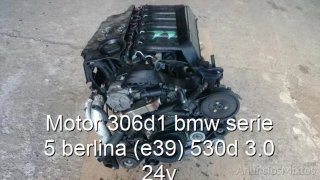 Motor 306d1 bmw serie 5 berlina (e39) 530d 3.0 24v