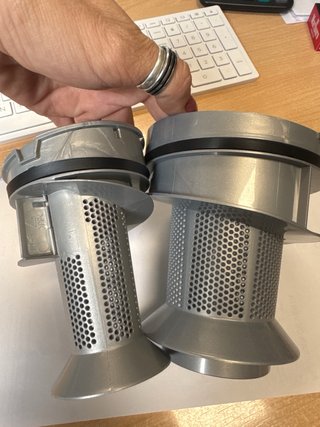 Filtro separador para aspirador
