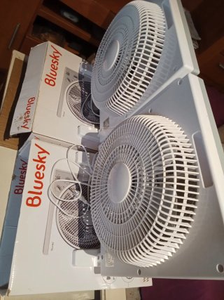2 Ventiladores Bluesky Portátiles