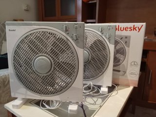 2 Ventiladores Bluesky Portátiles