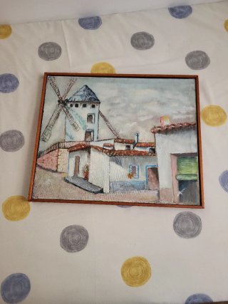 Cuadro pintado a mano
