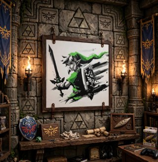 Hueforge Zelda Ocarina of Time 3D