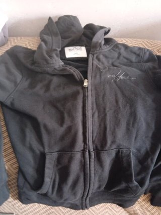 Sudadera blanca Hollister