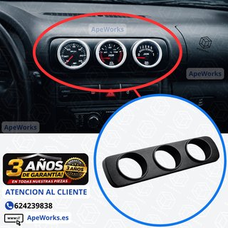 Soporte Triple Manómetros Seat Leon Mk1 Audi A3 8L