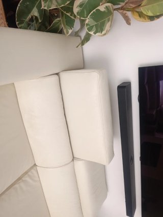 Divano in pelle beige