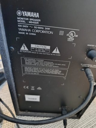 Sistema Altavoces Yamaha MS45DR Batería