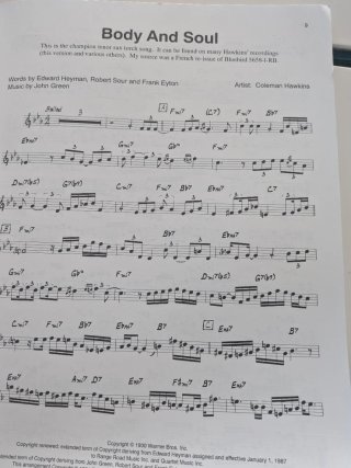 Solos de Saxo Tenor Jazz - Tim Price