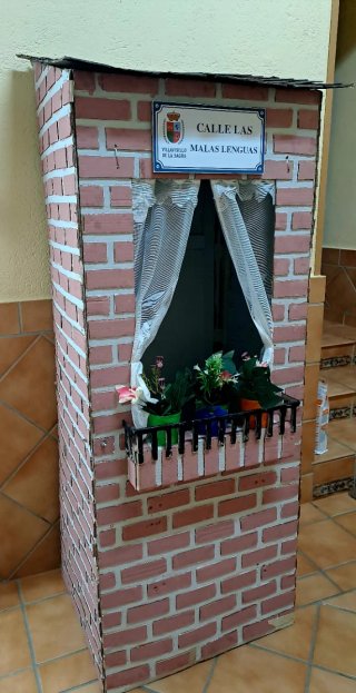 Disfraz Casa / La Vieja del Visillo