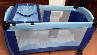 Cuna de viaje con colchón