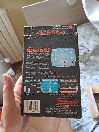 Super Mario Bros. NES Scatola Originale Nintendo