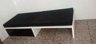 Cama Plegable Negra