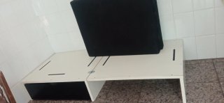 Cama Plegable Negra