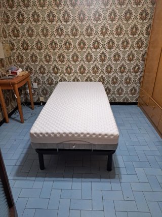 Cama articulada con mando + colchón 90x190